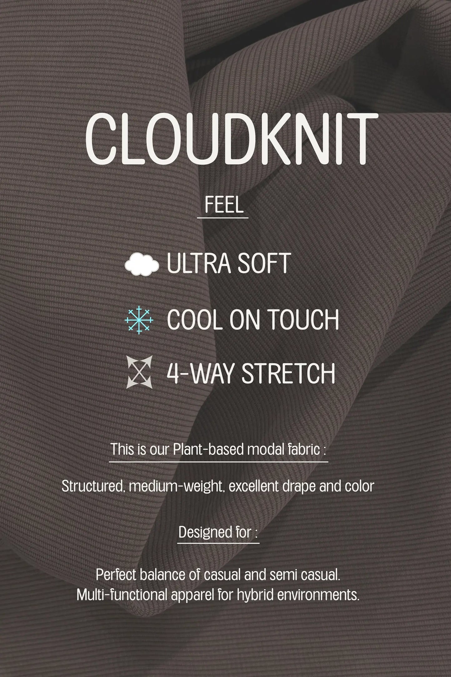 Cloudknit Colorblock Straight Pants