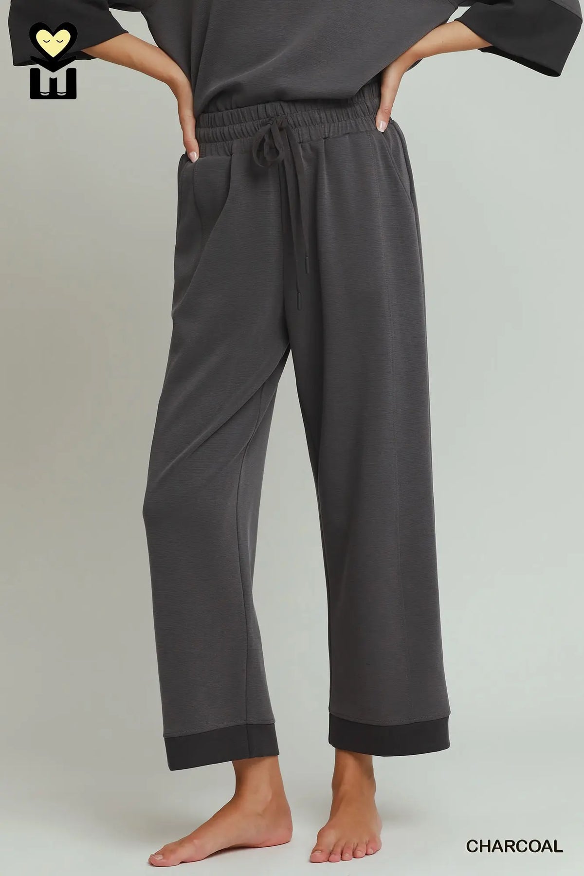 Cloudknit Colorblock Straight Pants