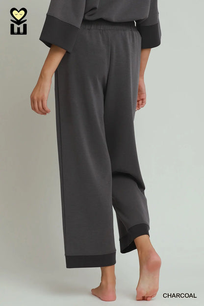 Cloudknit Colorblock Straight Pants