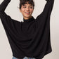 Turtleneck Dolman Sleeve Top