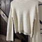 Bell Sleeve Knit Crew Neck Sweater