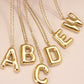 18K Stainless Steal Tarnish-Free Initial Necklace