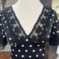 Silky Polka Dot Dress