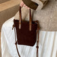 Vintage Suede Crossbody Mini Bag