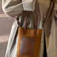 Vintage Suede Crossbody Mini Bag
