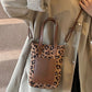 Vintage Suede Crossbody Mini Bag