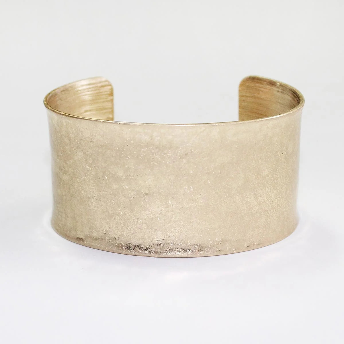 Worn 1.25” Wide Cuff Bracelet