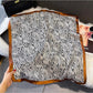 Irregular Striped Zebra Print Square Scarf