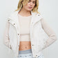 Wave Quilted Snap-Front Stand Collar Vest