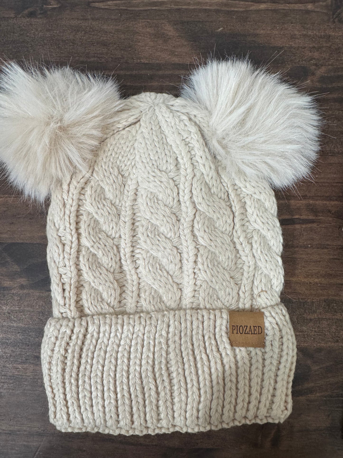 Double Pom Pom Beanies