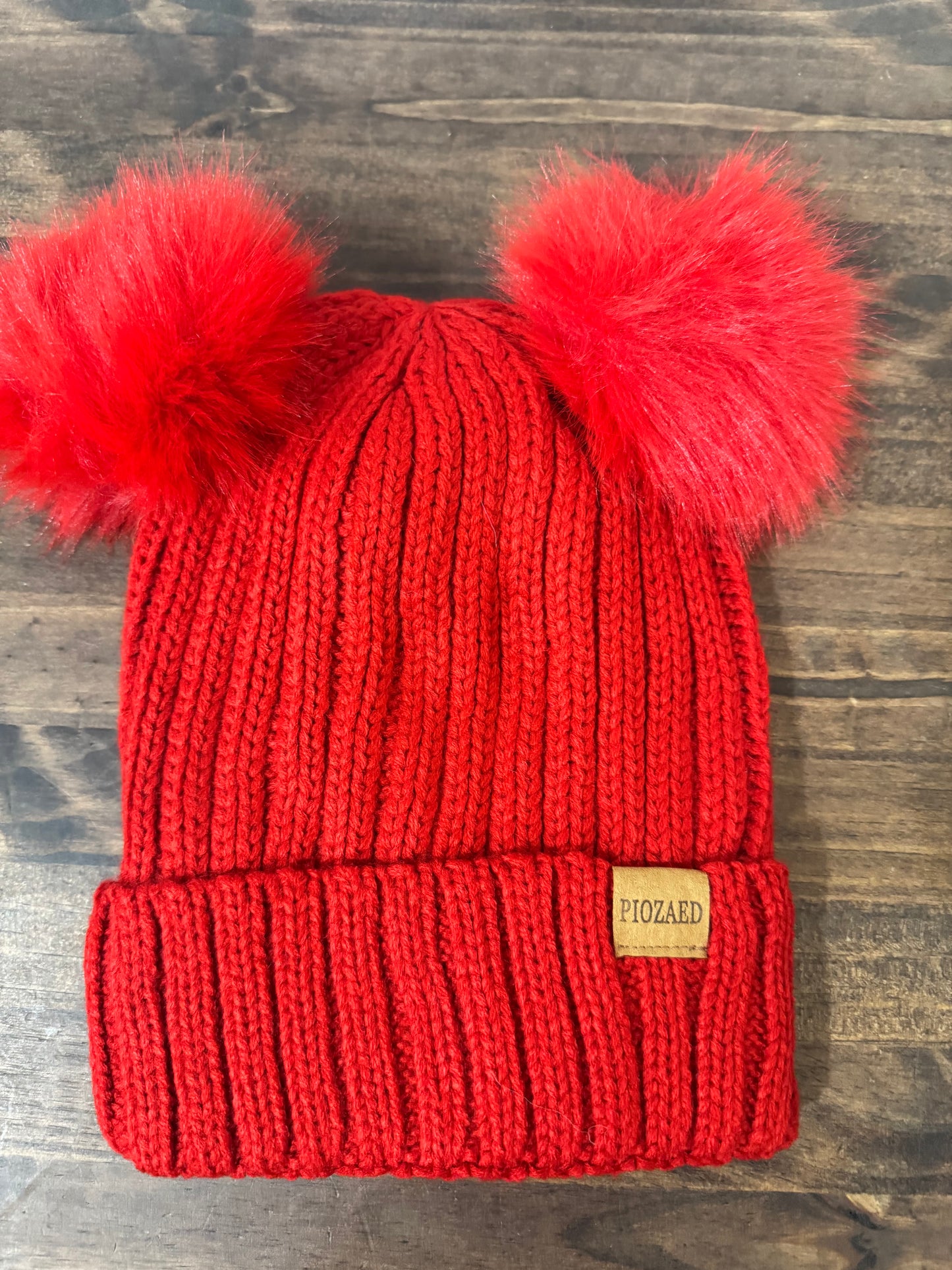 Double Pom Pom Beanies