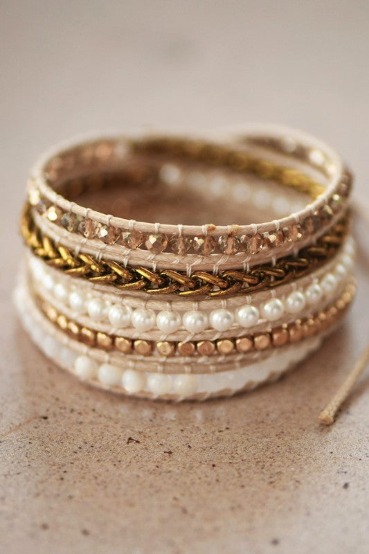 Cord Wrap Bracelet