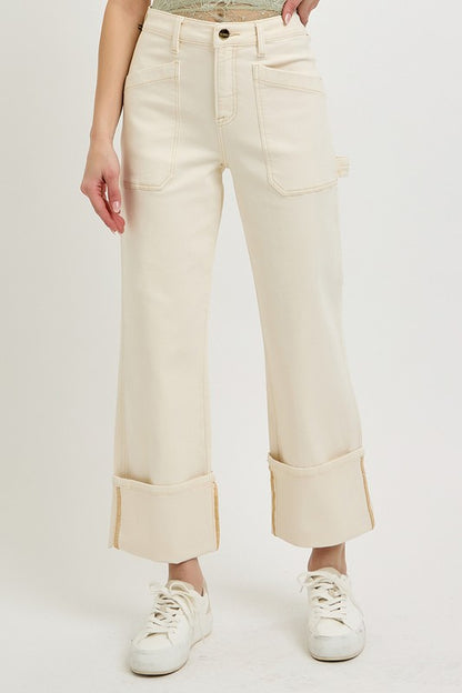 Cargo Wide Cuff Jean
