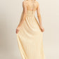 Halter Neck Flowy Maxi Dress