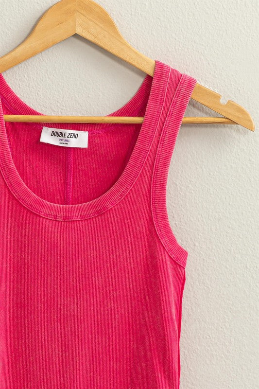 Acid Wash Tank Top
