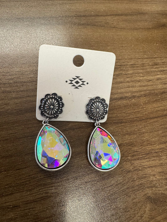 Iridescent Dangle Earrings