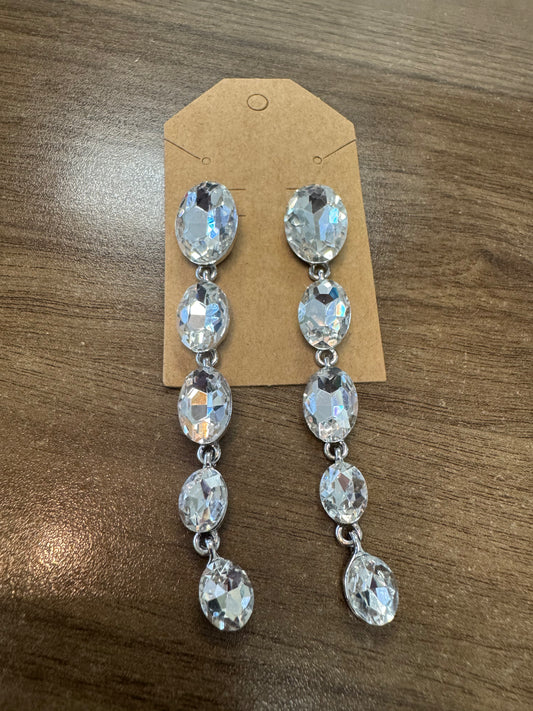 Rhinestone Drop Earrings