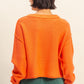 Cropped Oversized Sweater