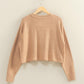 Cropped Oversized Sweater
