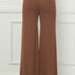 Lurex Fine Gauge Wide Leg Pant