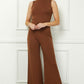 Lurex Fine Gauge Wide Leg Pant