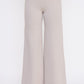Lurex Fine Gauge Wide Leg Pant