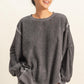 Oversized Crew Neck Sweatshirt