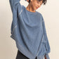 Oversized Crew Neck Sweatshirt