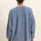 Oversized Crew Neck Sweatshirt