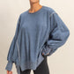 Oversized Crew Neck Sweatshirt