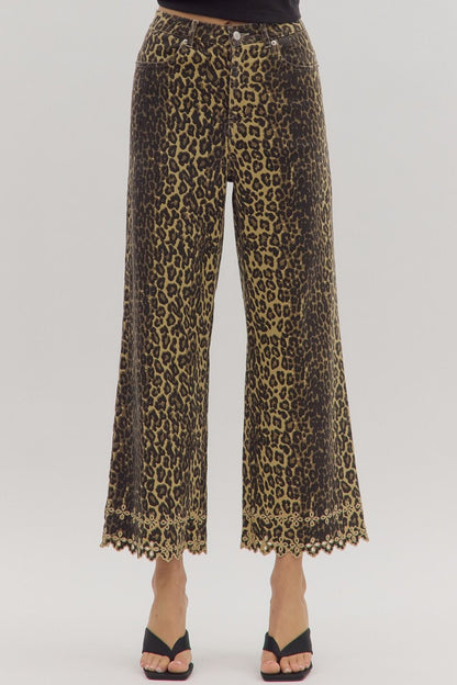 Leopard Pattern Pants
