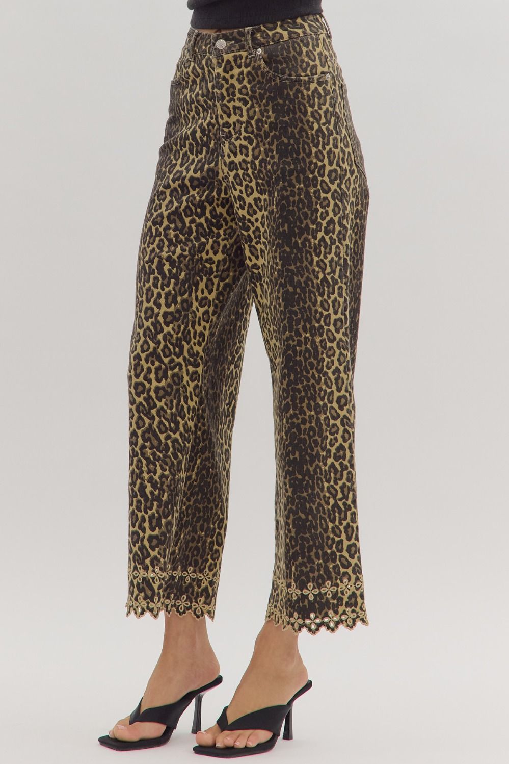 Leopard Pattern Pants