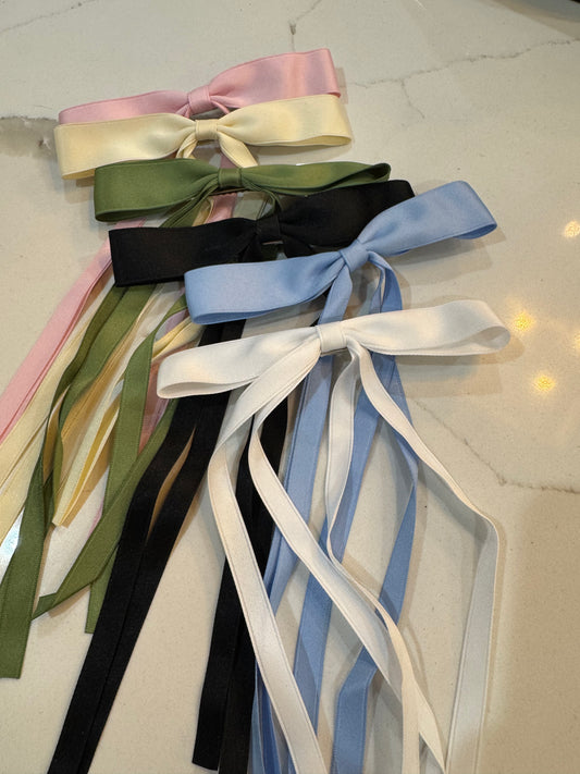 Bow Hair Clips