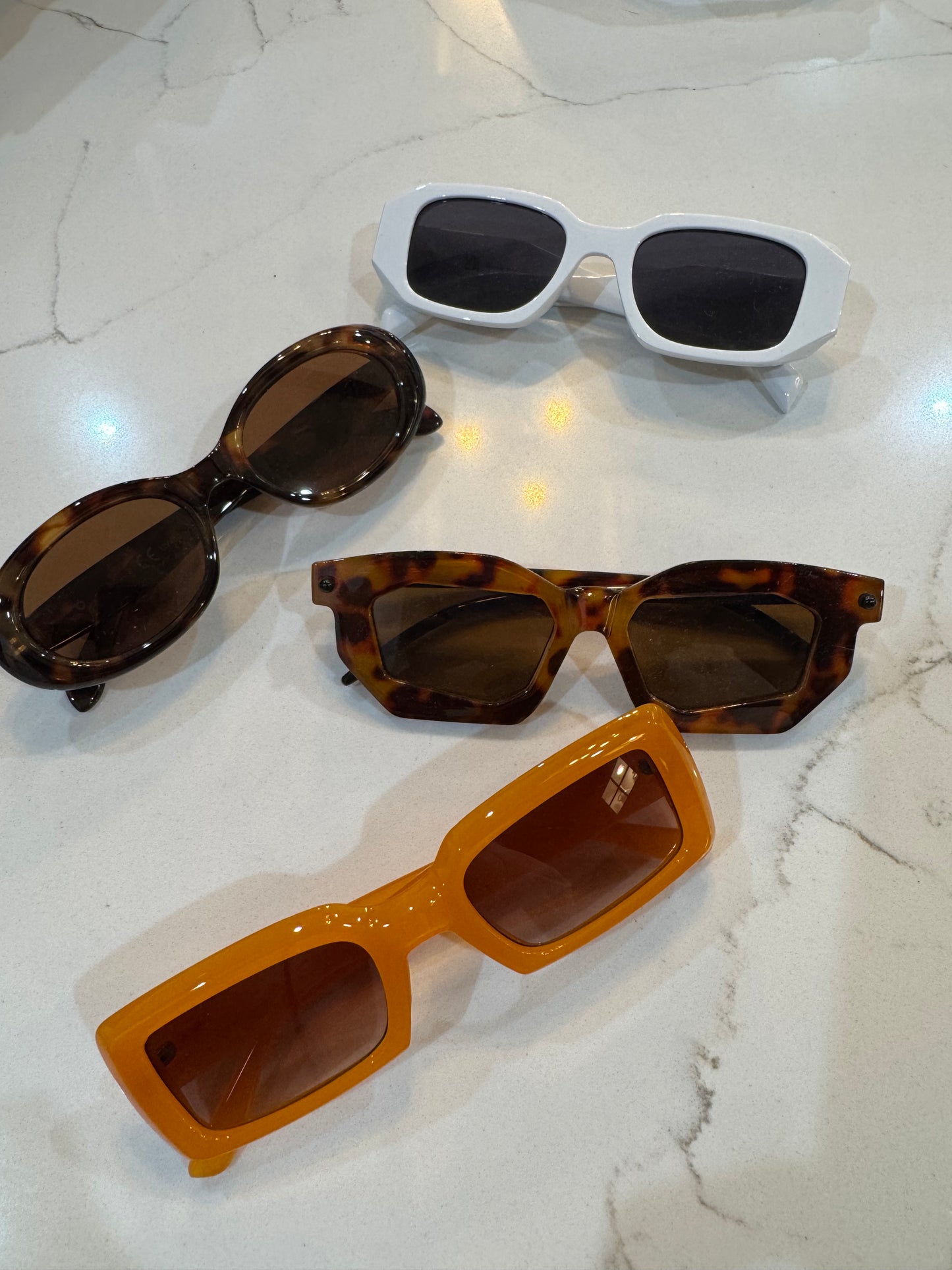 Classic Hard Rimmed Sunglasses