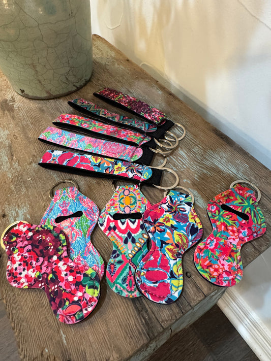 Chapstick Holder Keychain with Lanyard