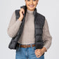Ladies Nylon Puffer Vest with Taffeta Lining