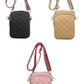 Guitar Strap Quilted Crossbody Bag