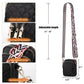 Guitar Strap Quilted Crossbody Bag