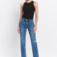 Mid Rise Regular Straight Jeans