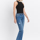 Mid Rise Regular Straight Jeans