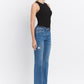 Mid Rise Regular Straight Jeans