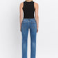 Mid Rise Regular Straight Jeans