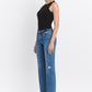 Mid Rise Regular Straight Jeans