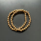 Gold beaded bracelet