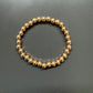 Gold beaded bracelet