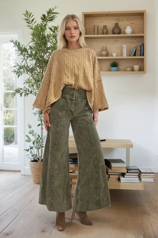 Cable Knit Lightweight Sweater