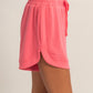 Elastic Waist Gym Shorts
