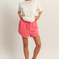 Elastic Waist Gym Shorts