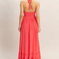Halter Smocked Maxi Dress