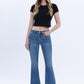 Mid Rise Super Soft Crop Flare Jeans